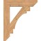 Ekena Millwork Merced Slat Smooth Bracket, Western Red Cedar, 5 1/2"W x 30"D x 36"H BKT06X30X36MRC06SWR - alternate 2